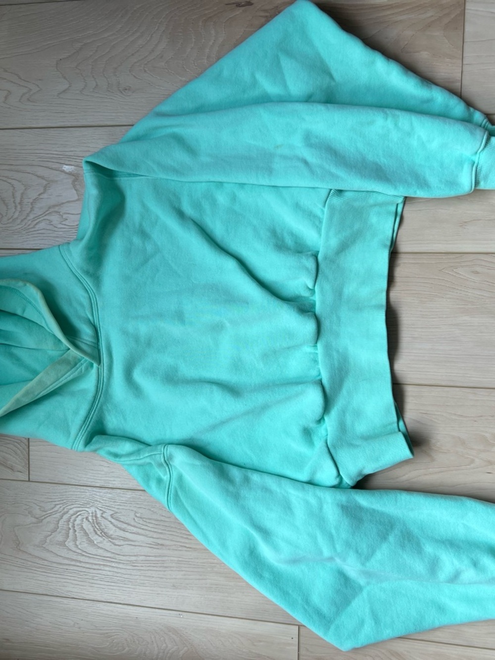TNA Mint Green Pullover Hoodie